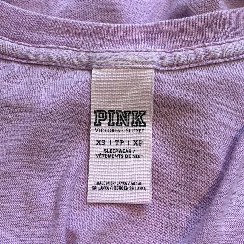 Victoria Secret Sheer Purple V Neck Top Y2K Size‎ XS